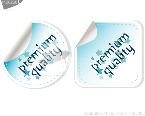 Image of Premium Quality Button Label