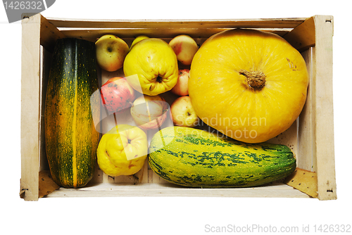 Image of still life, vegetables and fruits 
