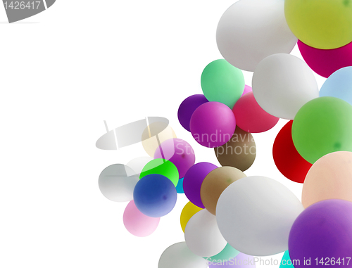 Image of colorful balloons