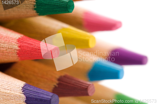 Image of Pencils on white