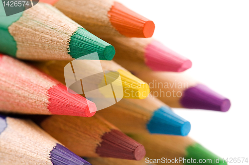 Image of Pencils on white