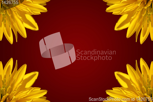 Image of background with flowers