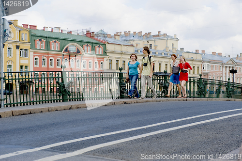Image of St Petersburg tourists