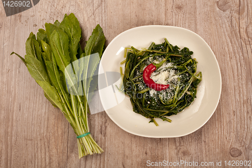 Image of Chicory and pecorino