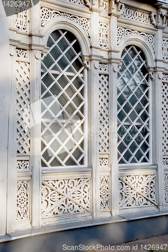 Image of Old wooden windows 