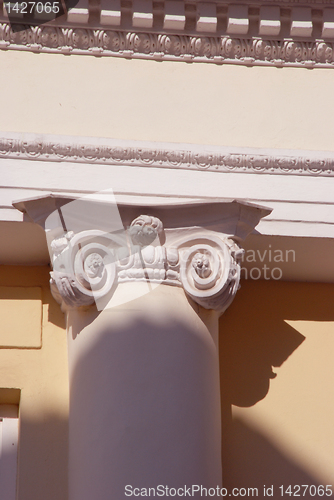 Image of Ancient building column 