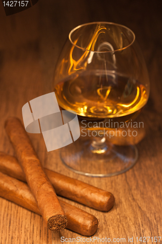 Image of Whisky and cigars