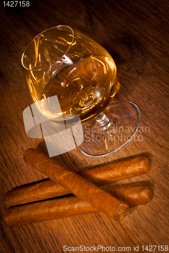 Image of Whisky and cigars