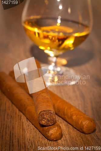 Image of Whisky and cigars