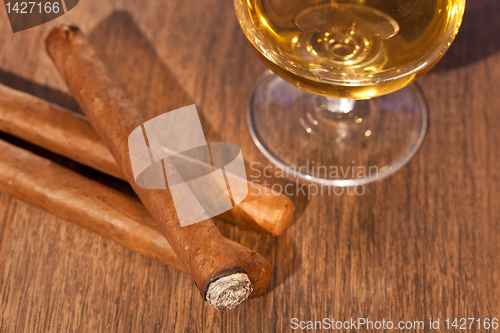 Image of Whisky and cigars