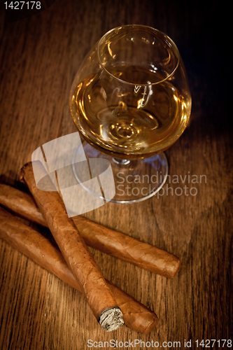 Image of Whisky and cigars