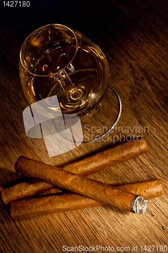 Image of Whisky and cigars