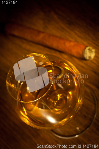 Image of Whisky and cigars