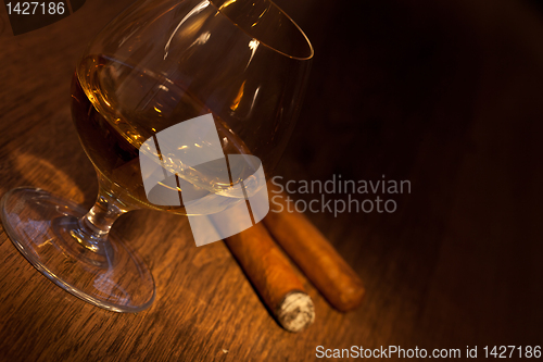 Image of Whisky and cigars