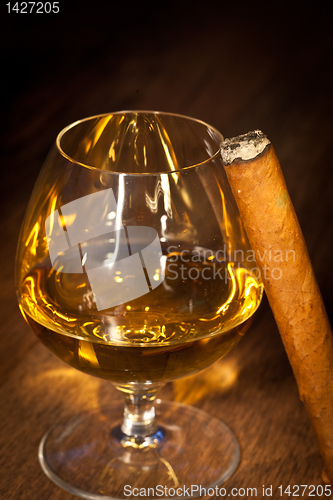 Image of Whisky and cigars