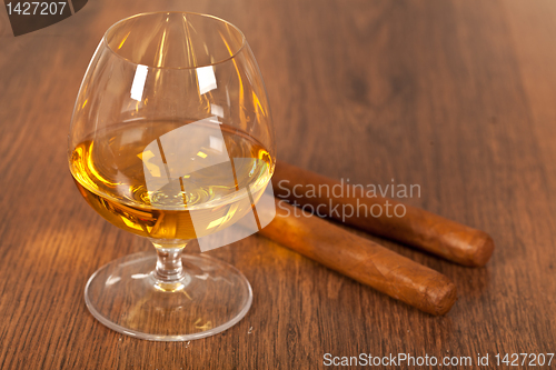 Image of Whisky and cigars