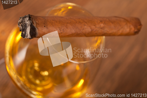 Image of Whisky and cigars