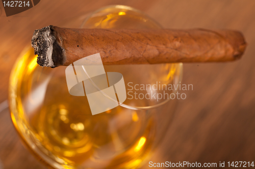 Image of Whisky and cigars