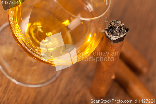 Image of Whisky and cigars