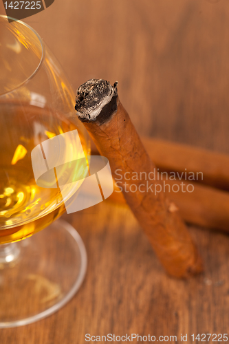 Image of Whisky and cigars