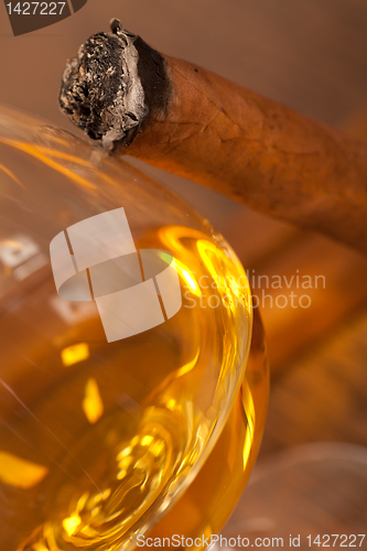 Image of Whisky and cigars