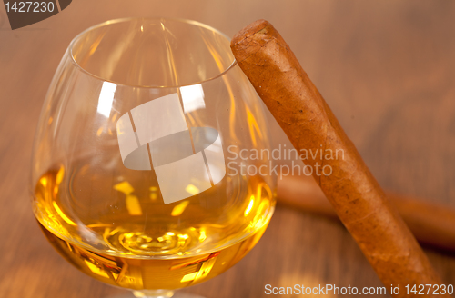 Image of Whisky and cigars