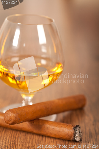 Image of Whisky and cigars