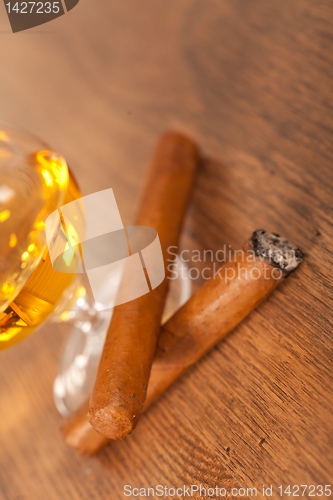 Image of Whisky and cigars