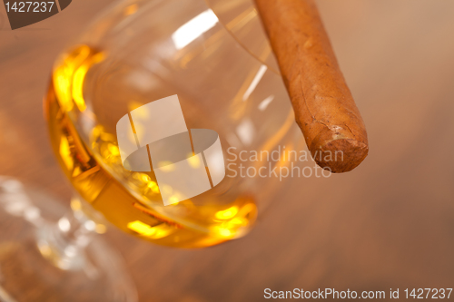 Image of Whisky and cigars