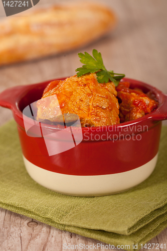 Image of Meat and tomato 
