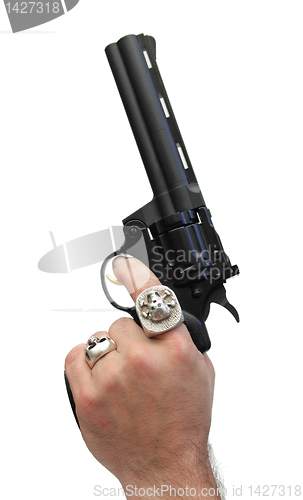 Image of hand gun