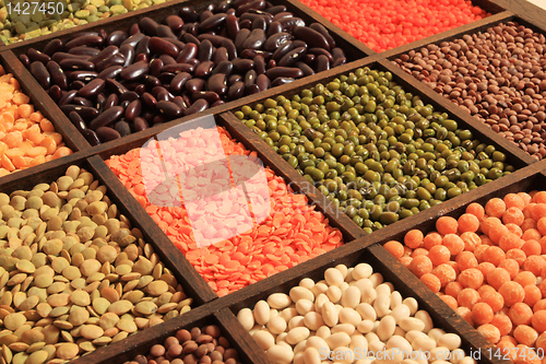 Image of Beans, peas and soybeans