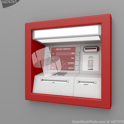 Image of ATM machine