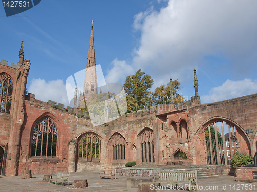 Image of Coventry Cathedral ruins