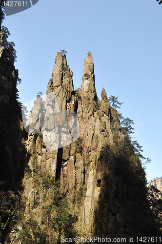 Image of Landscape of rocky mountains