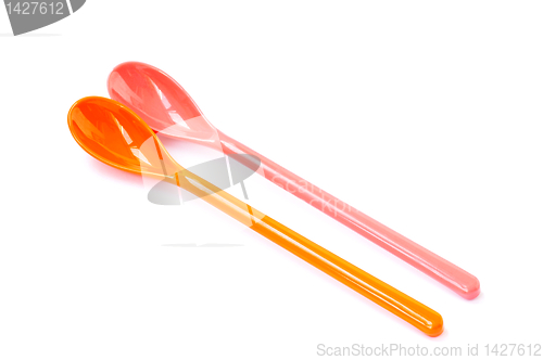 Image of Colorful spoons