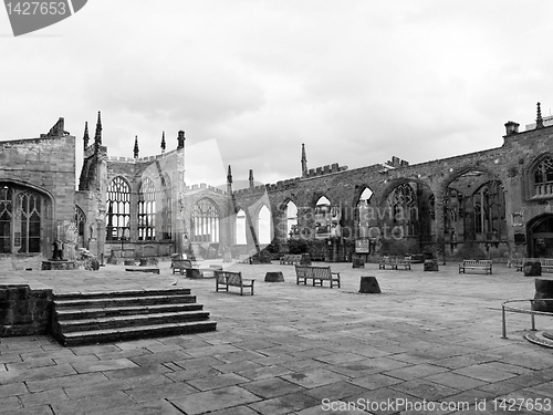 Image of Coventry Cathedral ruins