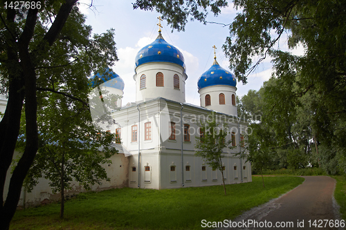 Image of Russian Orthodox church of Juriev monastery