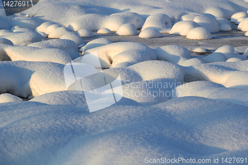 Image of fresh snow background