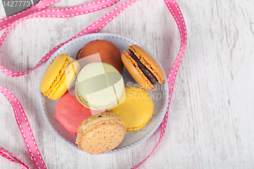 Image of French macarons