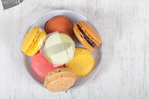 Image of French macarons