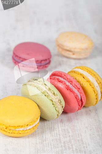 Image of French macarons