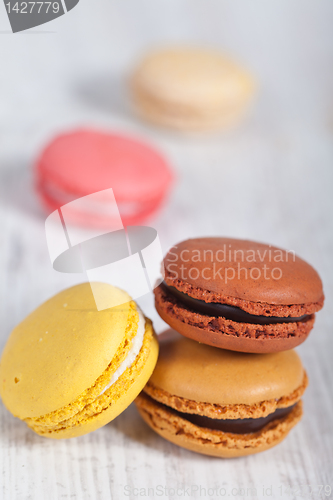 Image of French macarons