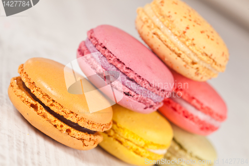 Image of French macarons