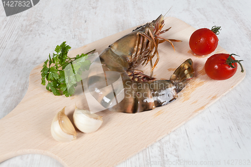 Image of Raw prawns