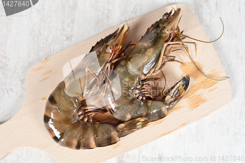 Image of Raw prawns