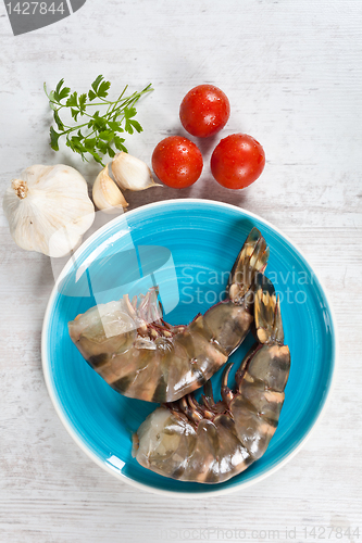 Image of Raw prawns tails