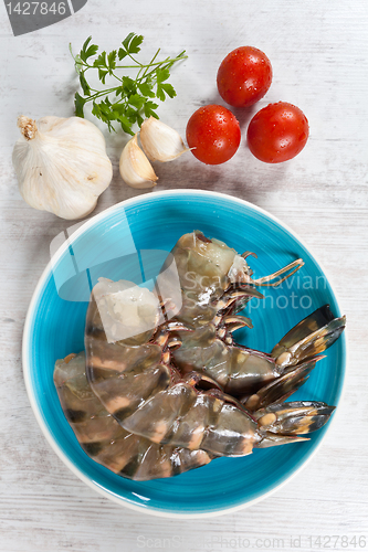 Image of Raw prawns tails