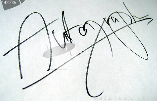 Image of Autograph