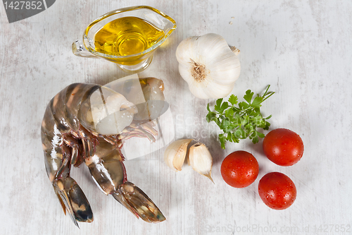 Image of  Raw prawn tails